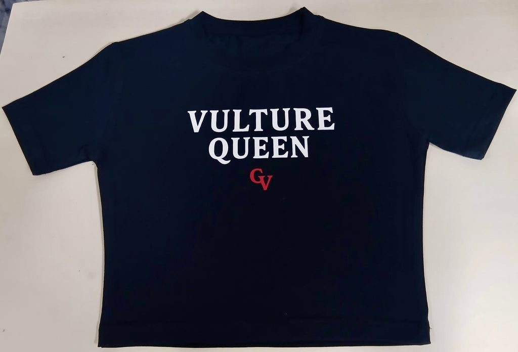 Vulture Queen Cropped Tee