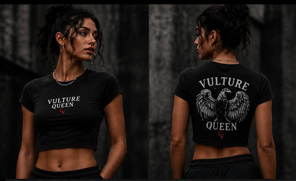 Vulture Queen Cropped Tee